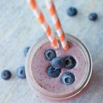 PB Banana Berry Protein Smoothies
