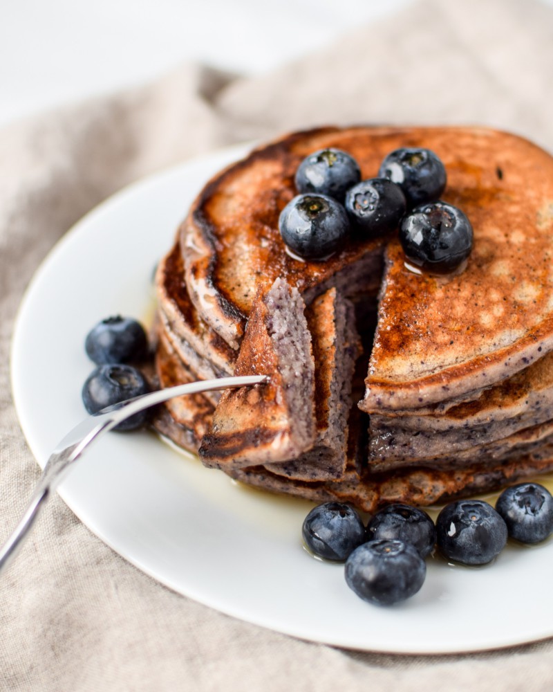 Lemon Poppy Seed Blueberry Protein Pancakes Project Meal Plan