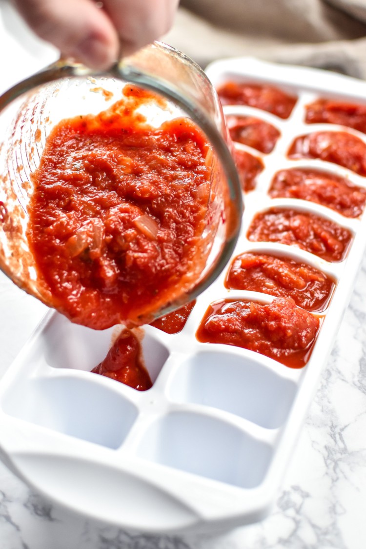 How to Make and Freeze Homemade Pizza Sauce Project Meal Plan