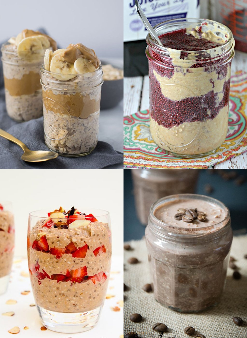 75+ Best Make-Ahead Oatmeal Recipes to Eat for Breakfast - The very best list of overnight oats, breakfast bars and cookies, and oatmeal bakes! - ProjectMealPlan.com