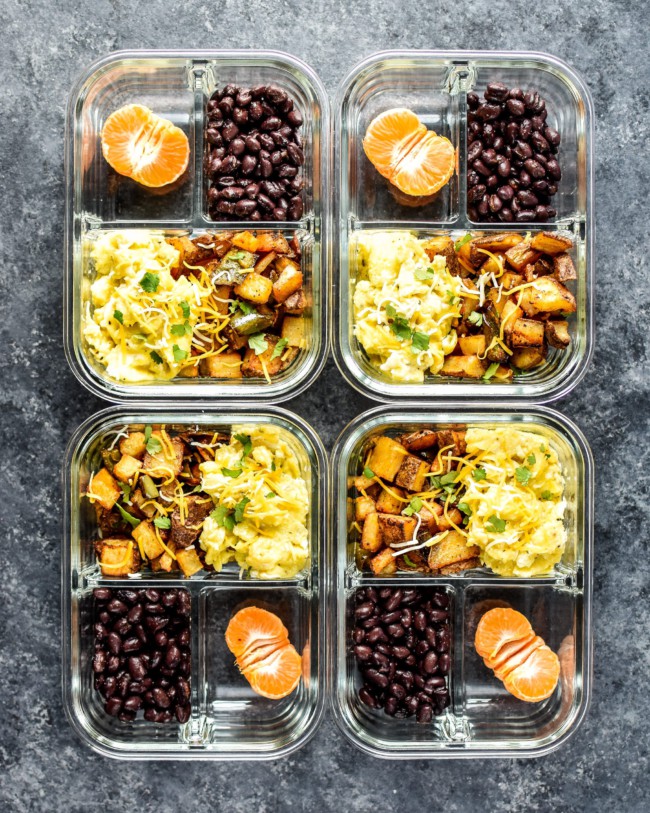 Southwest Roasted Potato Breakfast Meal Prep - Project Meal Plan