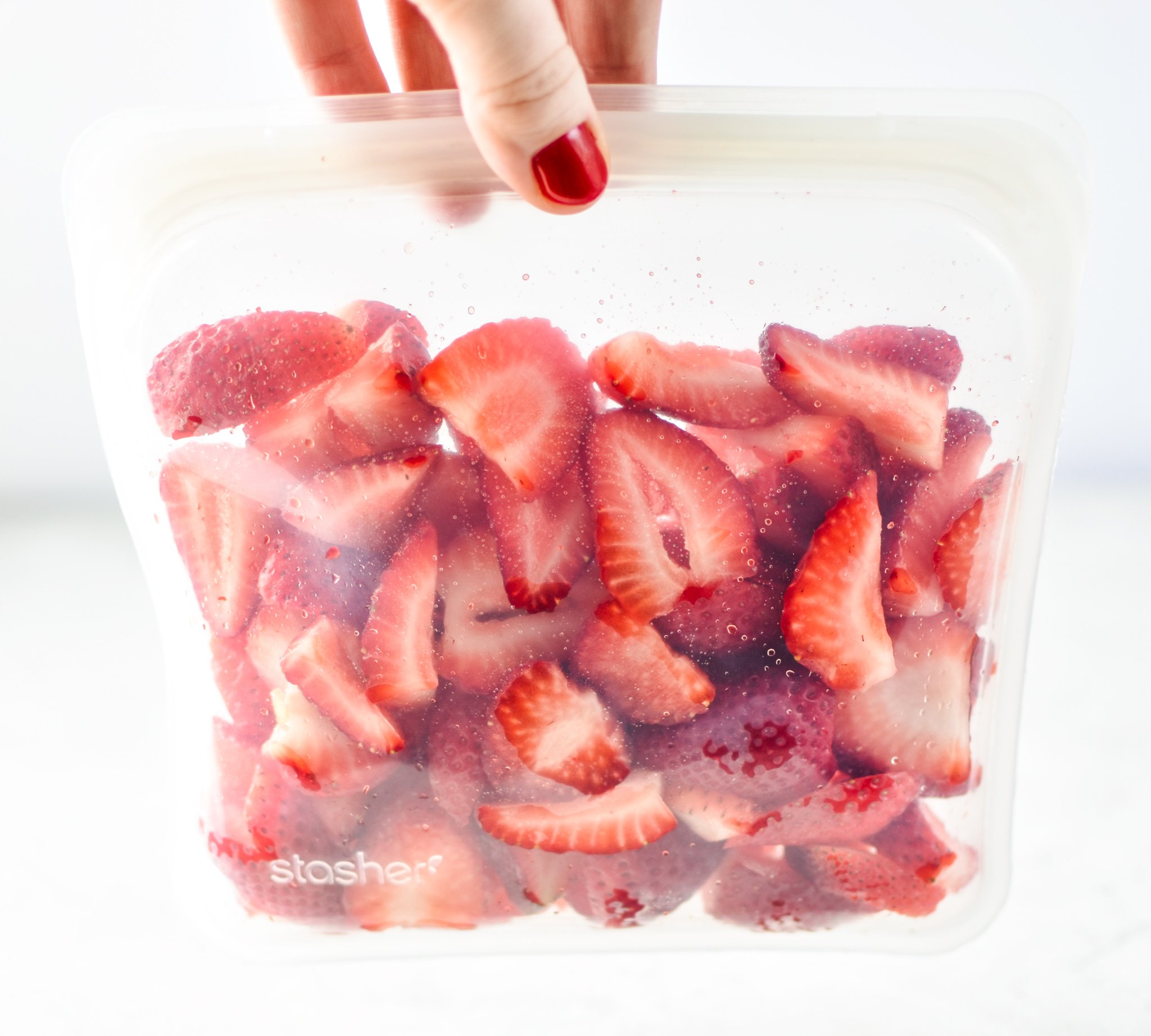 Spring Strawberry Bento Lunch Boxes - Sweet Peas and Saffron