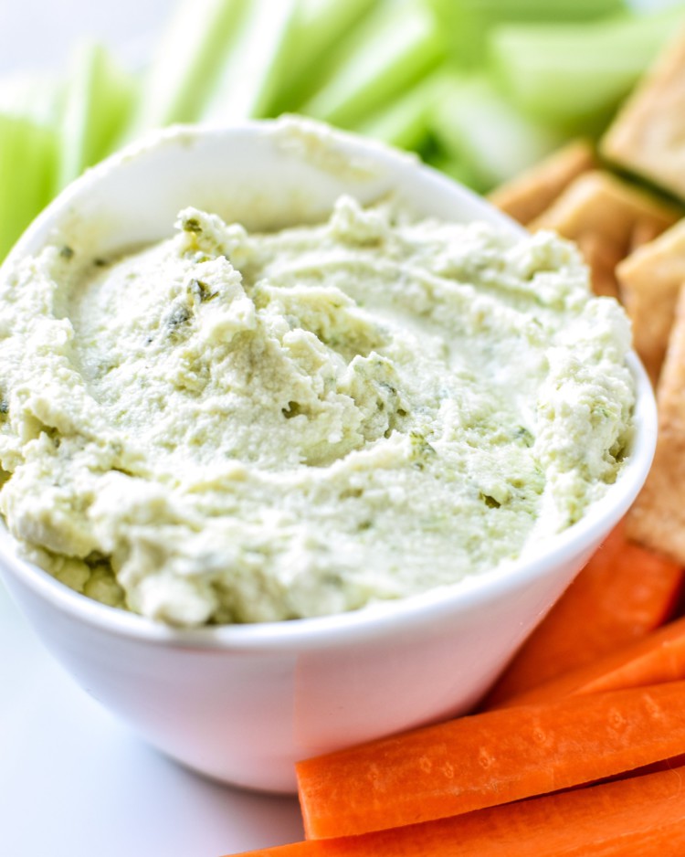 3Ingredient Pesto Goat Cheese Dip Project Meal Plan