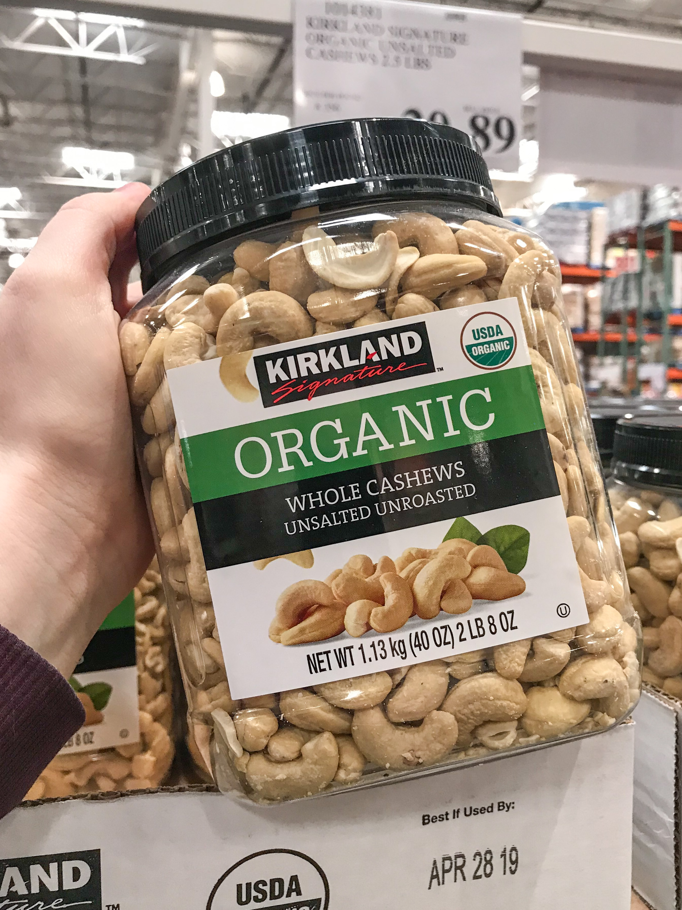 Nuts are one of the best snacks to buy at costco
