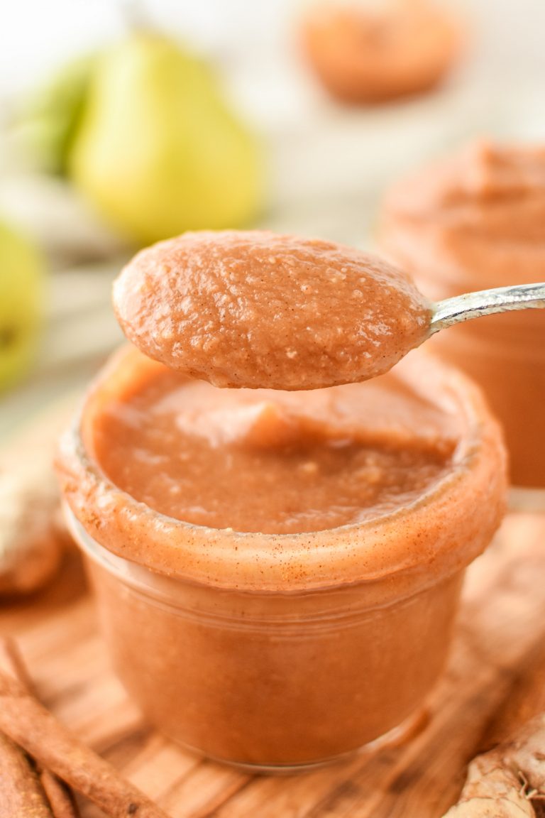 Unsweetened Ginger Pear Cinnamon Applesauce Project Meal Plan