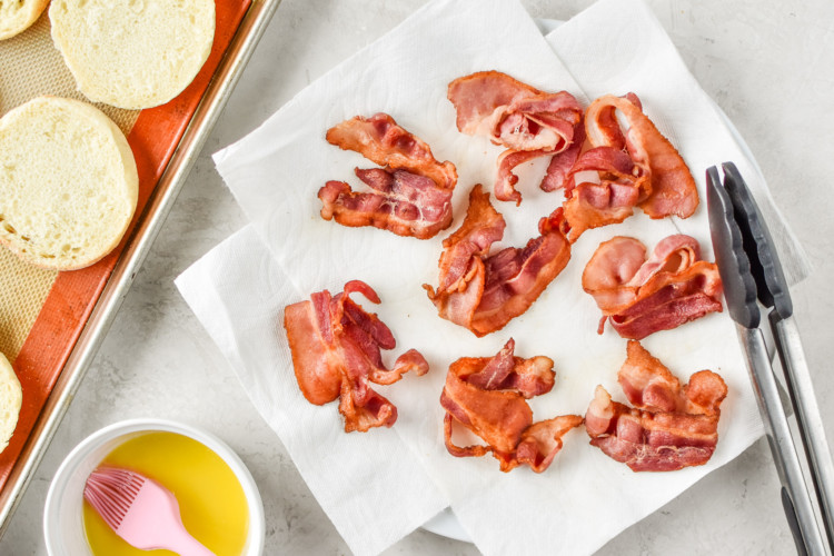 MakeAhead Bacon Breakfast Sandwiches Project Meal Plan