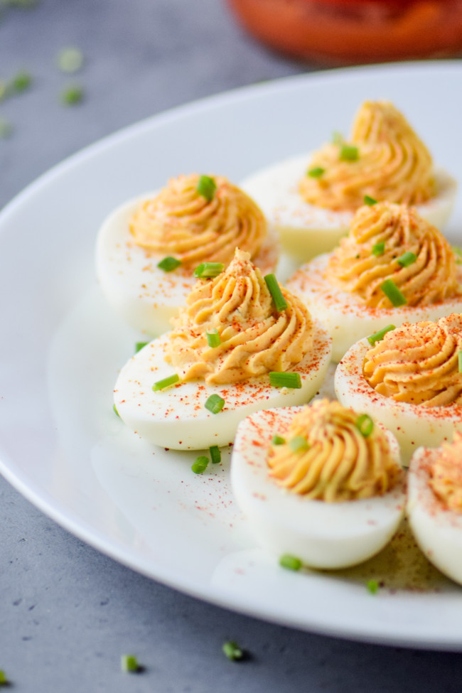 Whole30 Buffalo Deviled Eggs Project Meal Plan