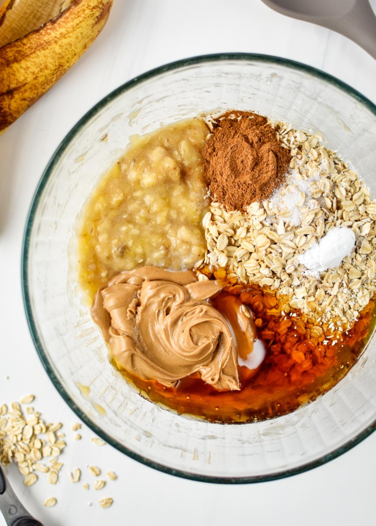 Peanut Butter Banana Oatmeal Breakfast Bars - Project Meal Plan