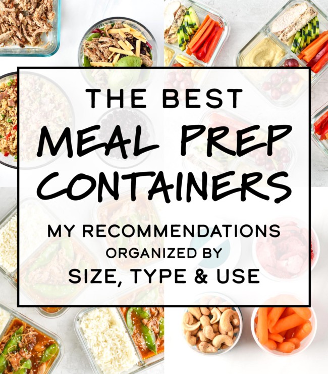The Best Meal Prep Containers By Size, Type & Use Project Meal Plan