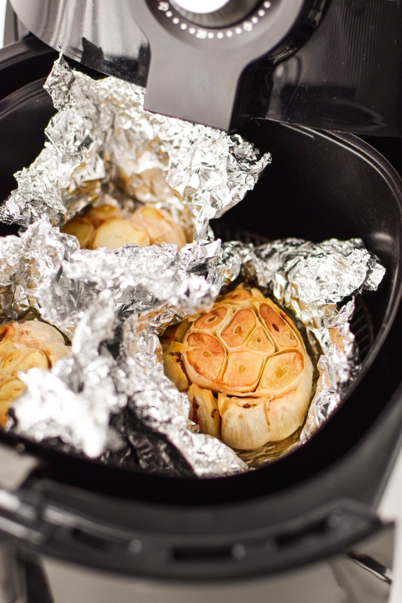 How to Roast Garlic in an Air Fryer - Project Meal Plan