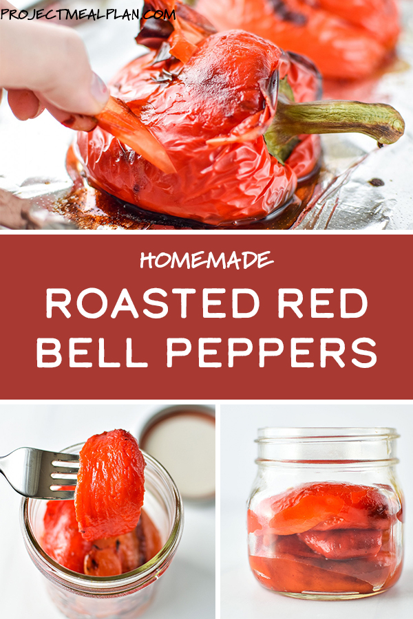 Store Bought vs Homemade Roasted Red Bell Peppers - Project Meal Plan