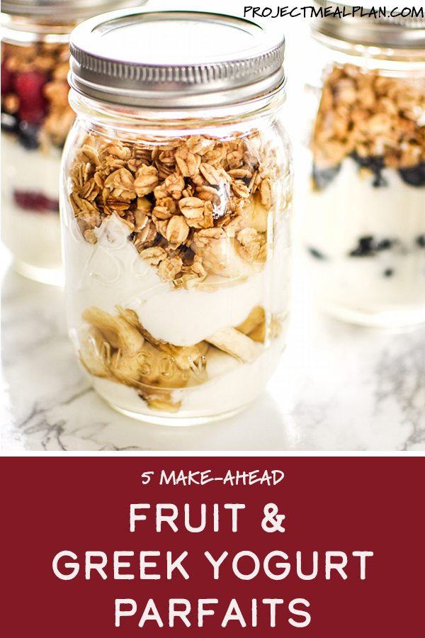 5 Make-Ahead Fruit & Greek Yogurt Parfait Ideas to Try for Breakfast