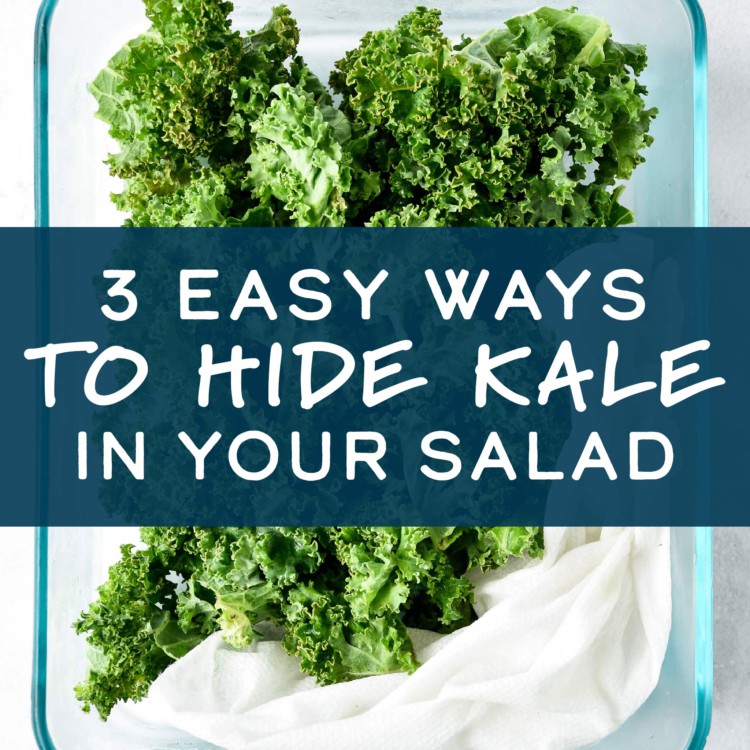 easy ways to hide kale in your salad cover photo