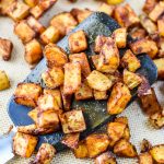 easy basic oven baked breakfast potatoes.