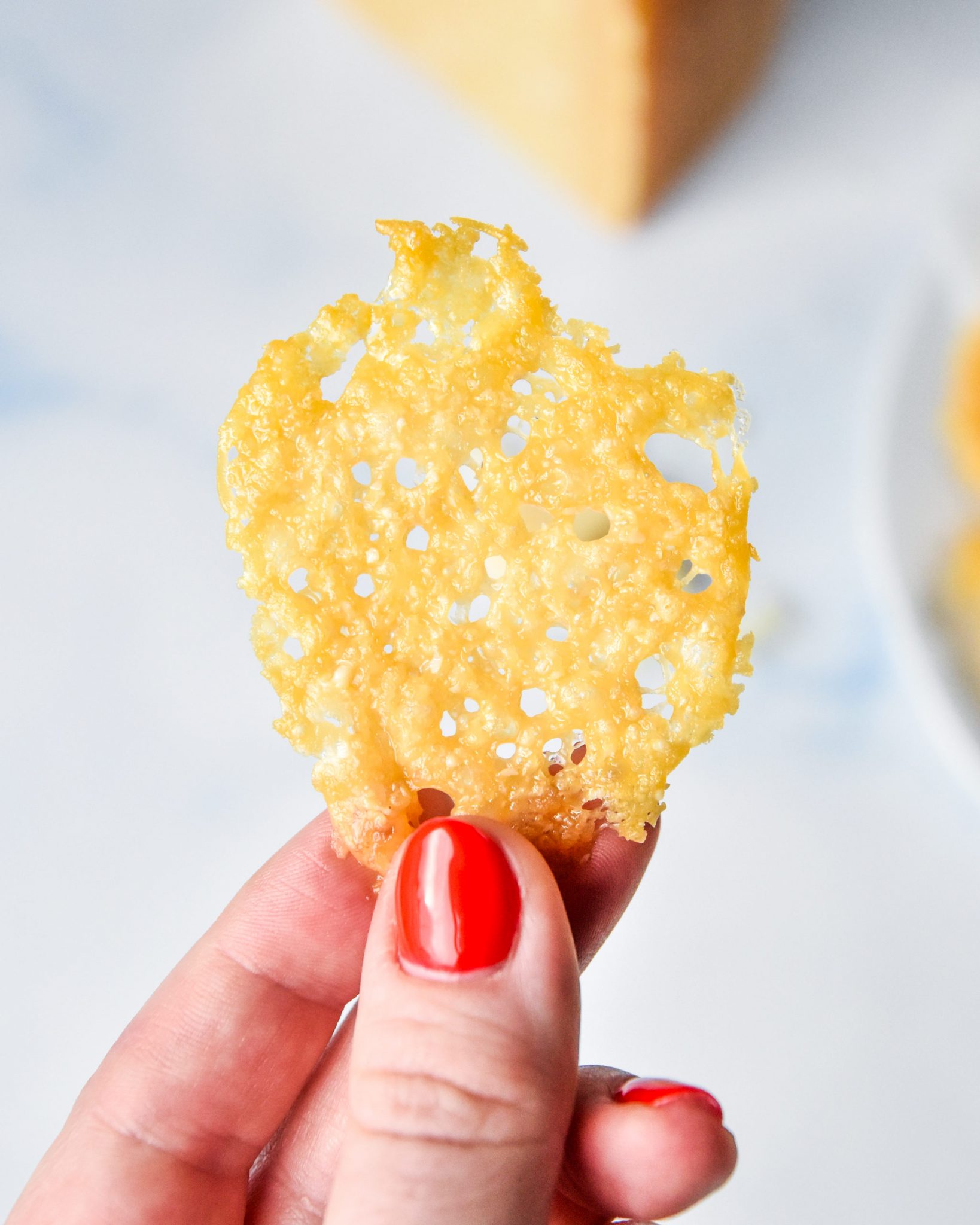 How to Make Baked Parmesan Crisps - Project Meal Plan