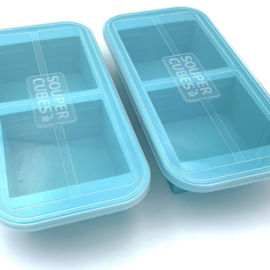 2 cup souper cubes trays.