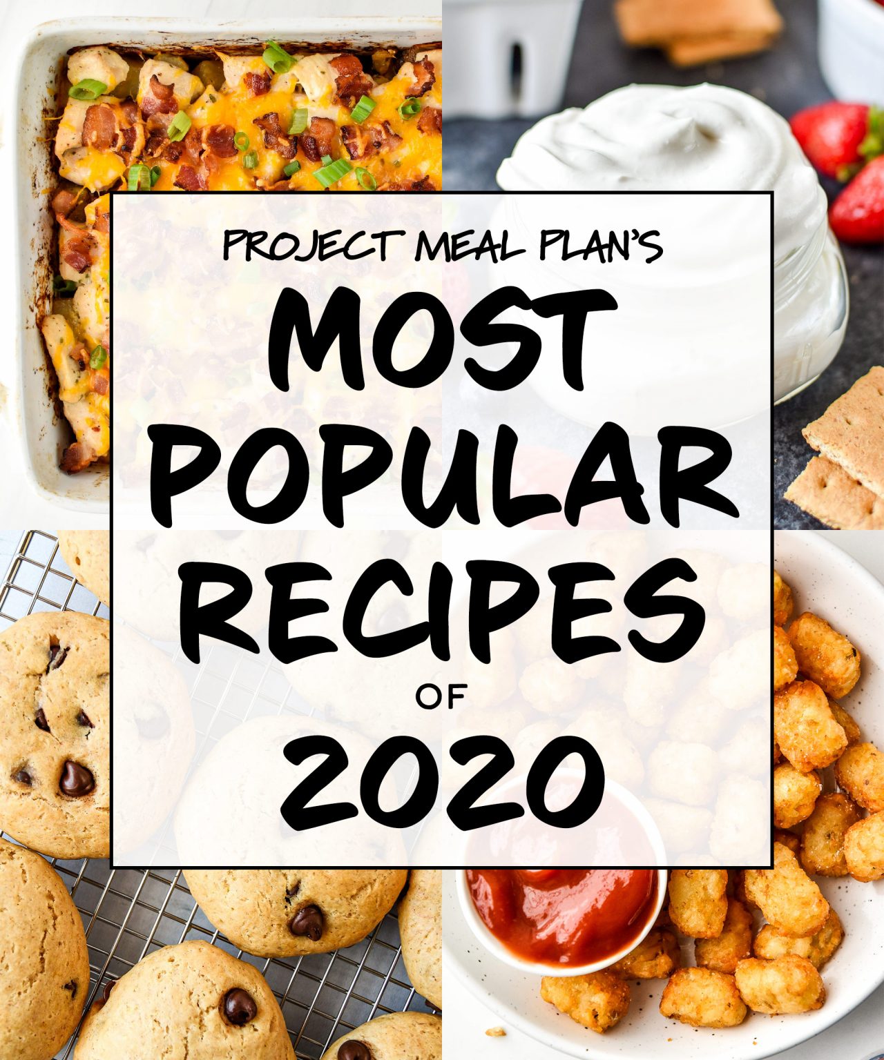 Most Popular Recipes of 2020 - Project Meal Plan