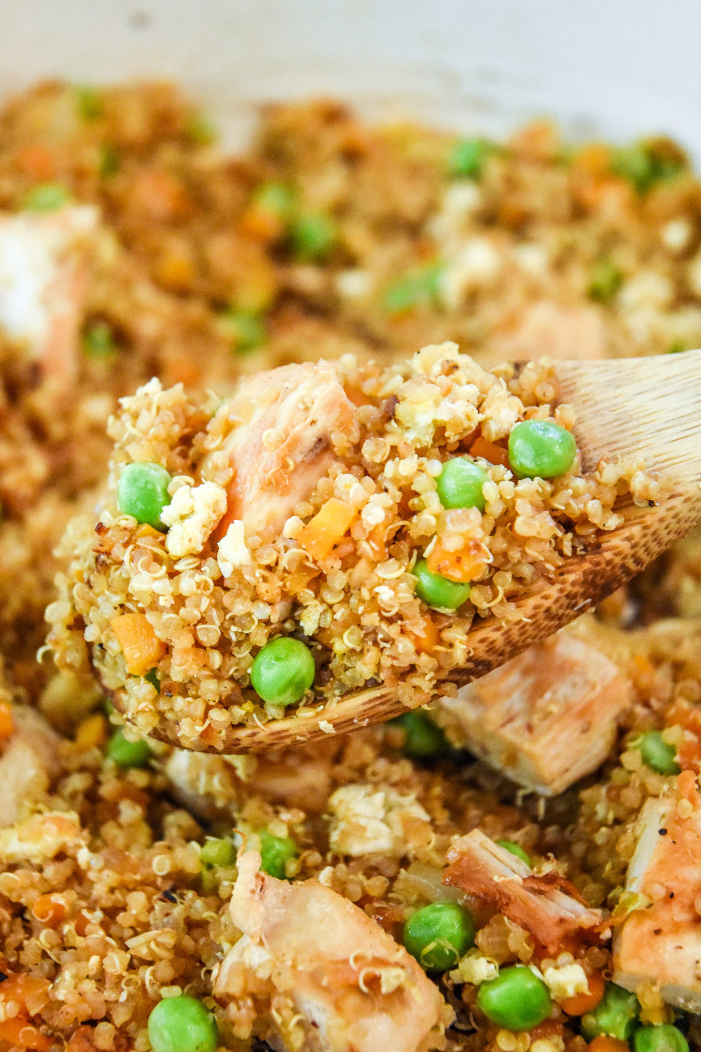 Meal Prep Chicken Quinoa Fried "Rice" Bowls Project Meal Plan