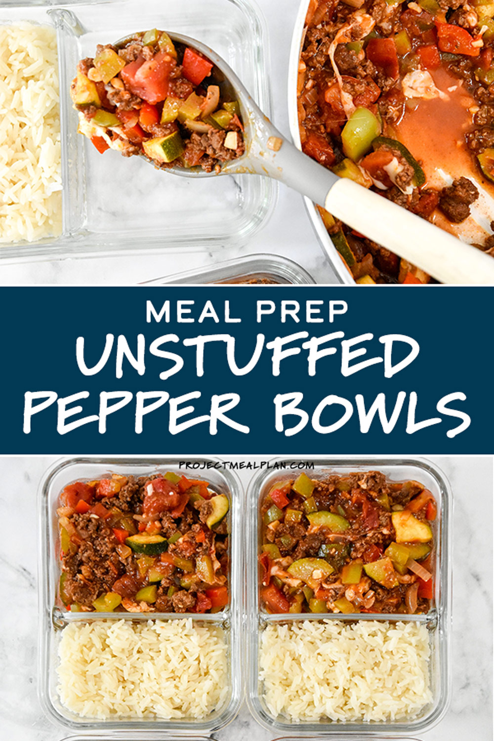Meal Prep Unstuffed Pepper Bowls Project Meal Plan