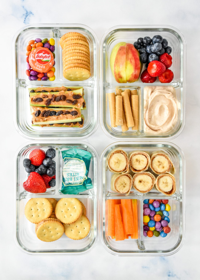 4 Peanut Butter Snack Box Meal Prep Ideas - Project Meal Plan
