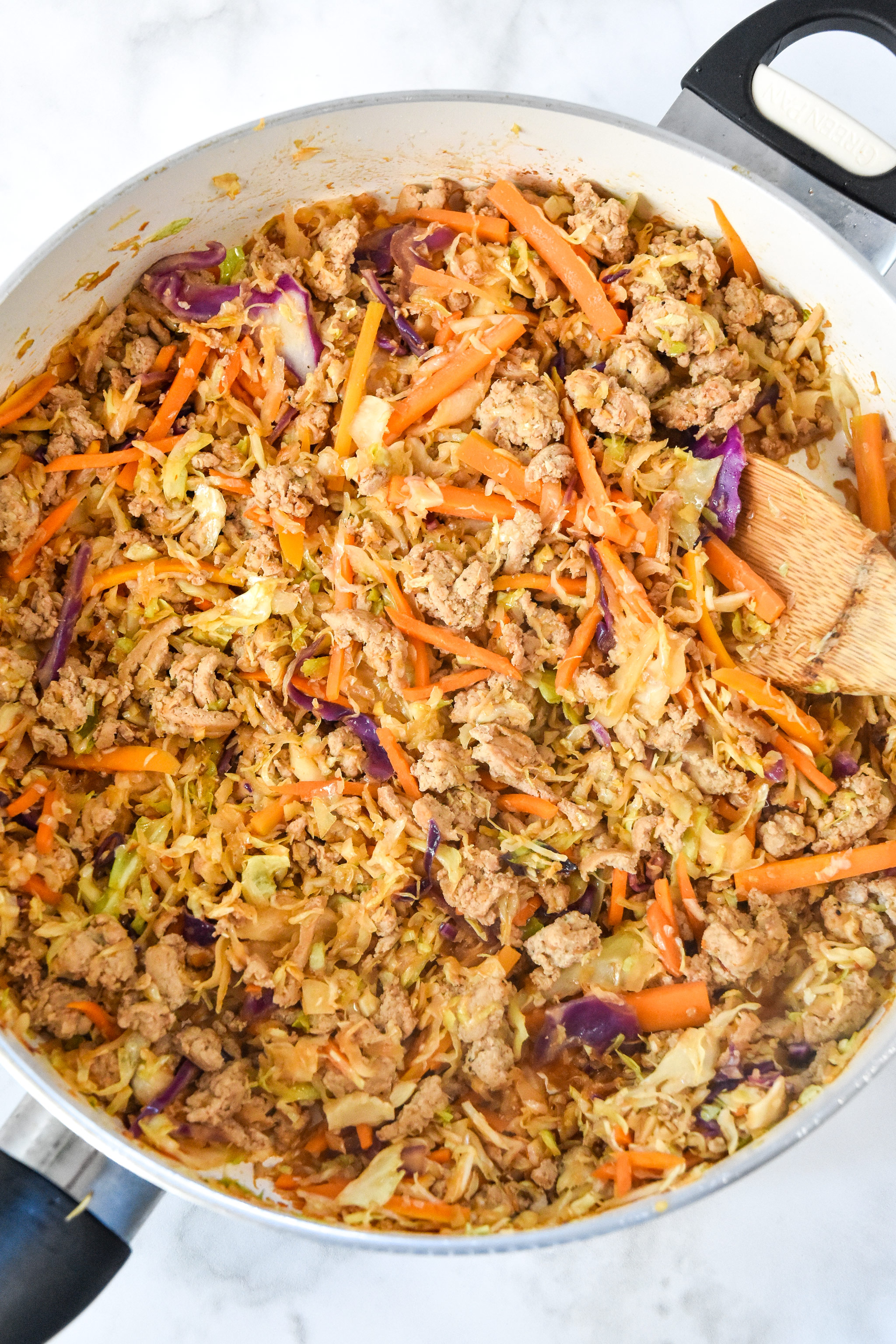 Spicy Ground Turkey & Cabbage Stir Fry Meal Prep Project Meal Plan