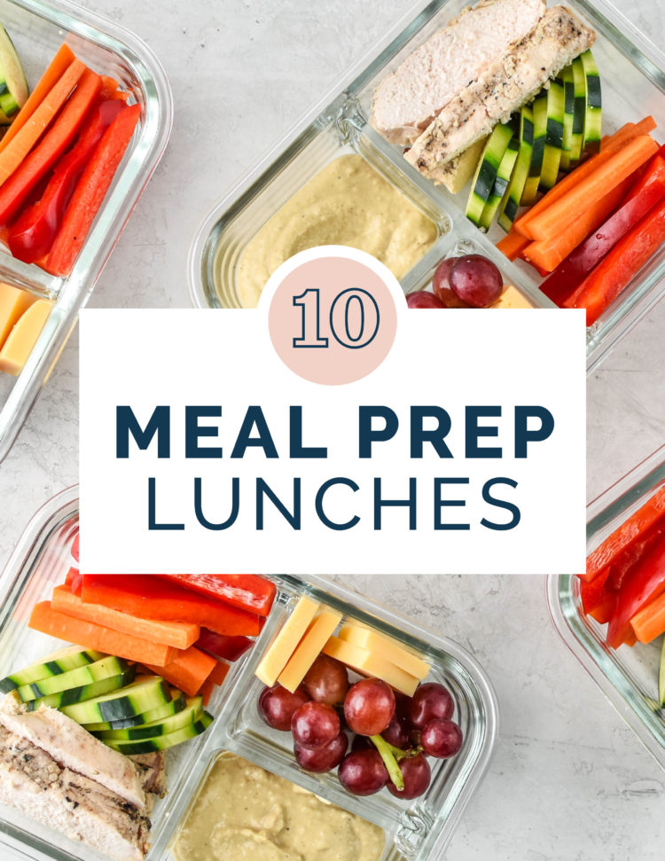 10 Meal Prep Lunches cover.