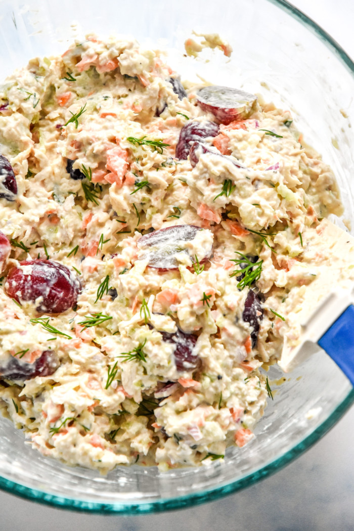 Easy Chicken Salad with Grapes - Project Meal Plan