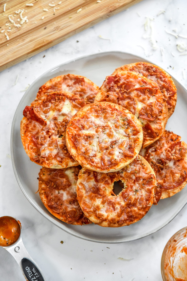Air Fryer Homemade Pizza Bagel Bites Project Meal Plan