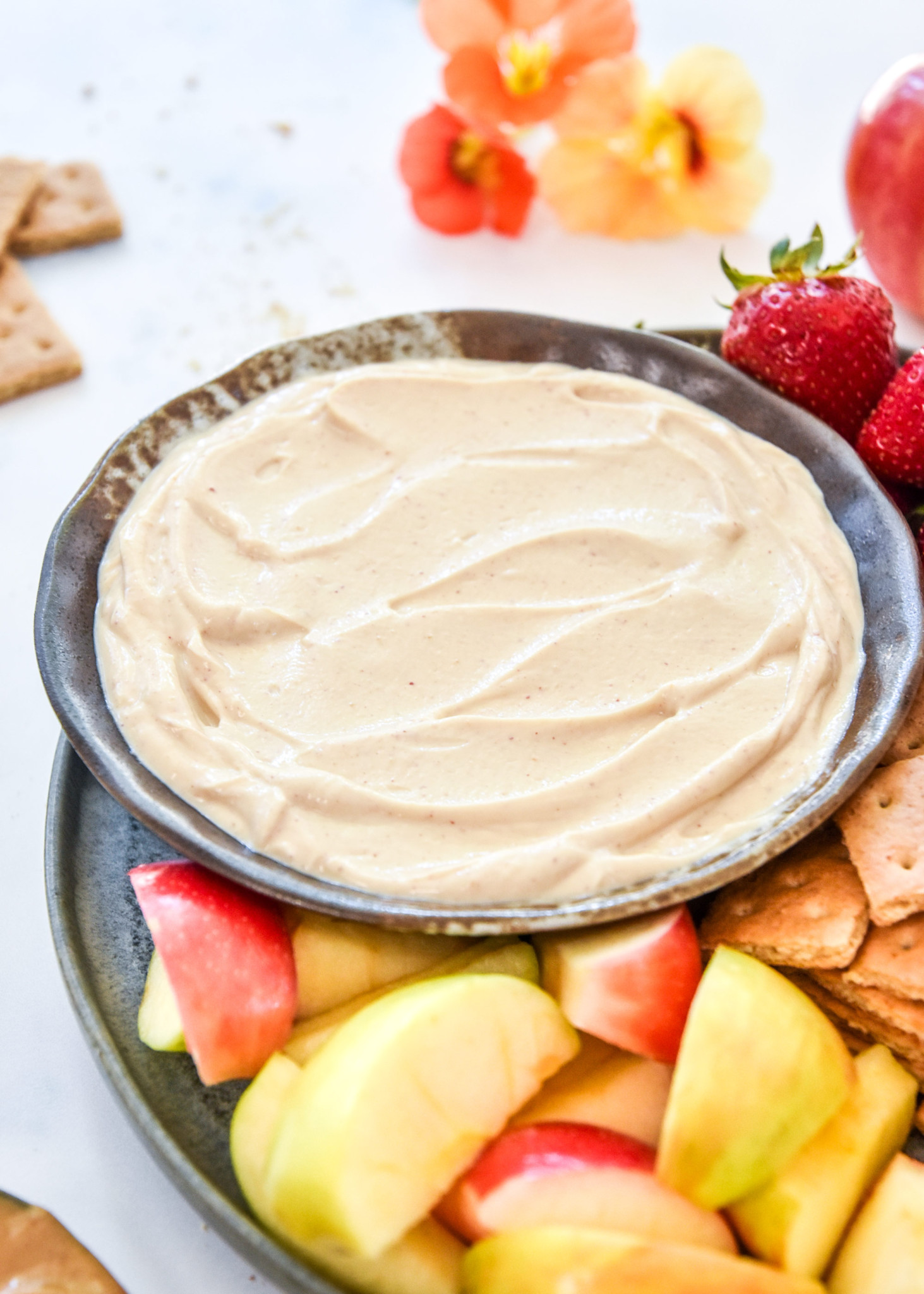 Peanut Butter Greek Yogurt Fruit Dip - Project Meal Plan