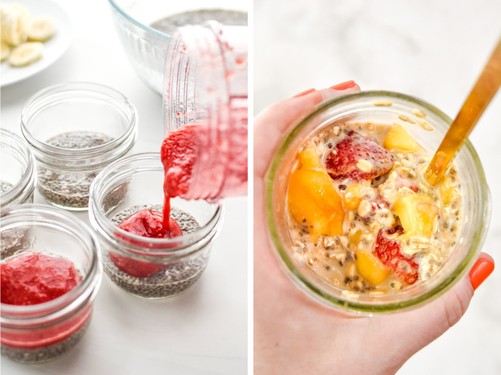 different uses of mason jars for grab-and-go meal prep breakfast ideas.