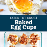pin image for tater tot crust baked egg cups.