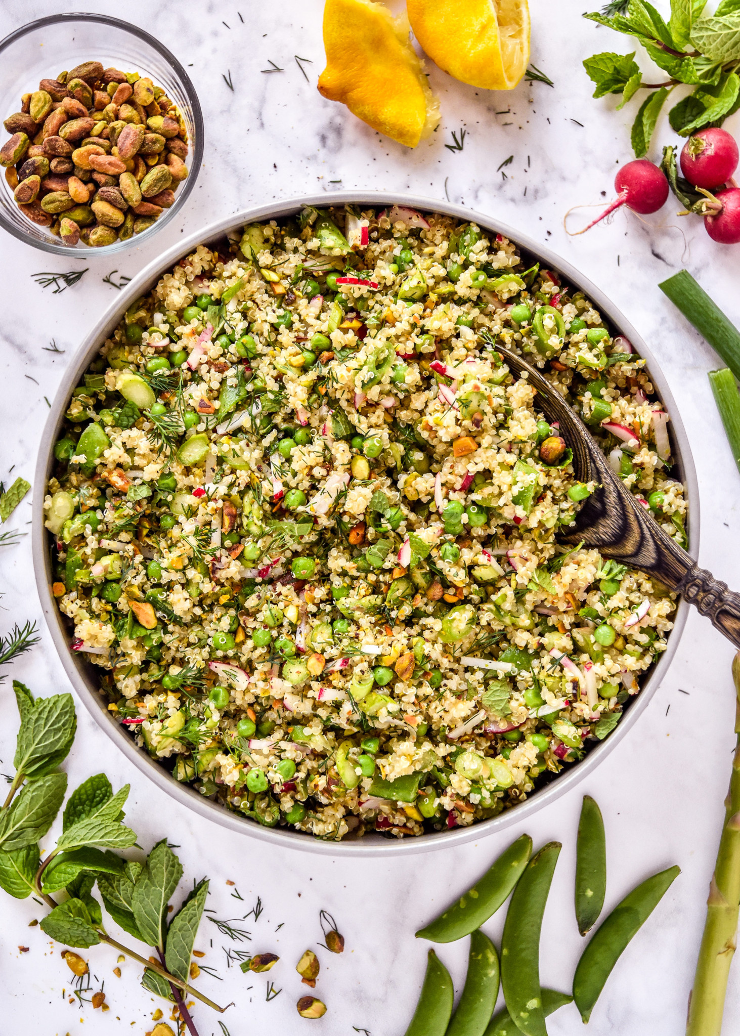 Spring Vegetable Quinoa Salad Project Meal Plan