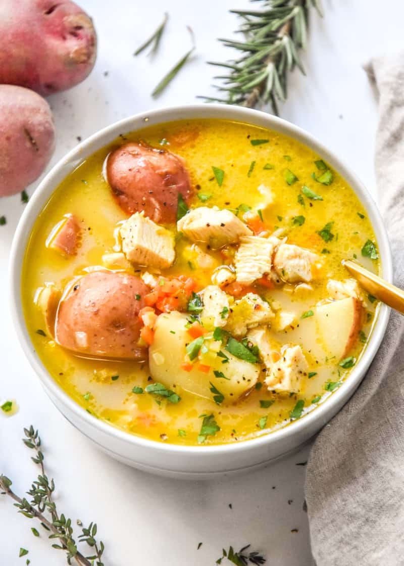 Simple Red Potato Chicken Soup - Project Meal Plan